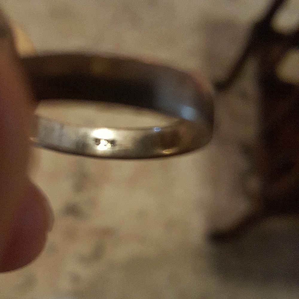 Silver Square Ring With Black Stone - image 3